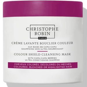 New Christophe Robin Paris COLOUR SHIELD CLEANSING MASK WITH CAMU-CAMU BERRIES